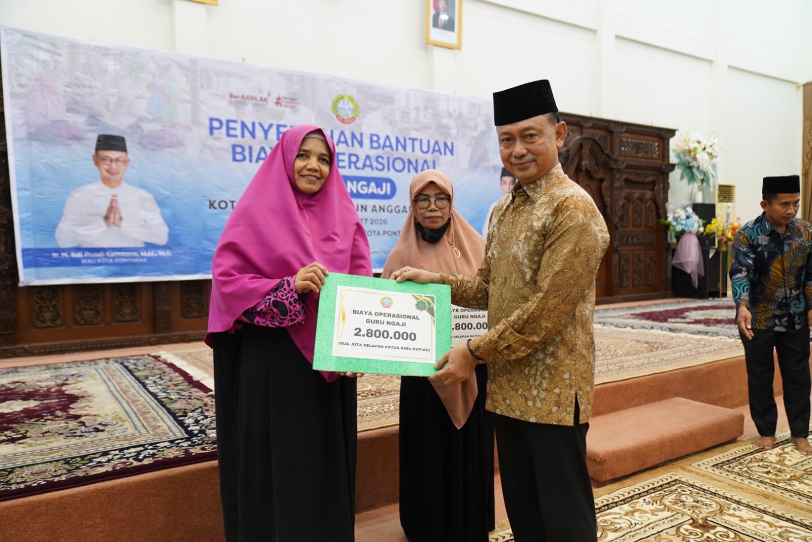 Satuki Terharu Pemkot Pontianak Apresiasi Seribu Guru Ngaji Tradisional Pontianak