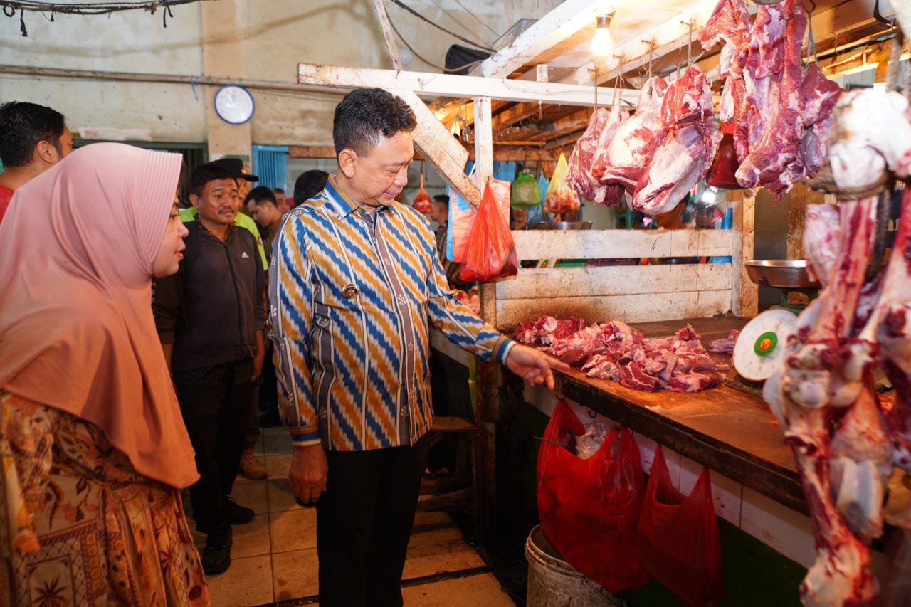Wali Kota Pontianak Cek Langsung Harga Bahan Pokok Jelang Idulfitri