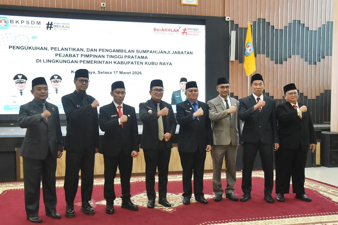 Sujiwo Pesan kepada Lima Pejabat Eselon II Terlantik Aktif Turun ke Lapangan