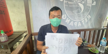 Keterangan foto: Mantan Direktur Operasional PT Sukses Bintang Indonesia (SBI), Djoko saat diwawancara media, Sabtu (28/08/2021). (Istimewa)