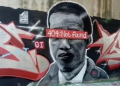 Keterangan foto: Mural 'Jokowi 404: Not Found' yang kini telah dihapus. (Istimewa)
