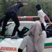 Aksi viral mahasiswa IAIN berjoget hingga ke atas ambulance. (Istimewa)