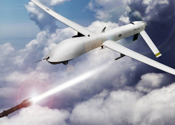 Serangan udara melalui pesawat tanpa berawak. (Ilustrasi/Istimewa)