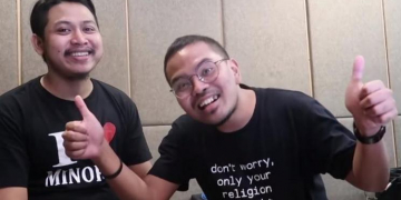 Coki Pardede bersama Treran Muslim. (Istimewa)