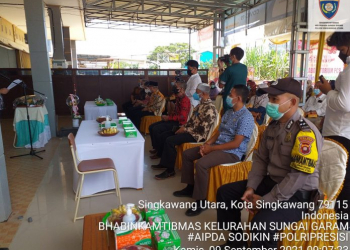 Peresmian Laboratorium PCR Klinik Bersama yang terletak di Kelurahan Sungai Garam, Kecamatan Singkawang Utara, Kamis (09/09/2021). (Istimewa)