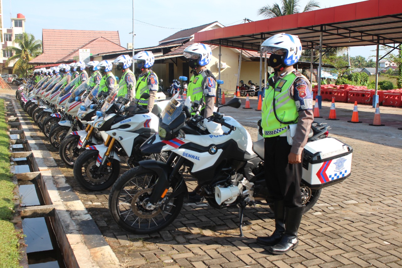 Keterangan foto: Gelar Pasukan Operasi Patuh Kapuas 2021. (Istimewa)