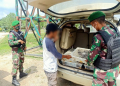 Upaya penyelundupan ini digagalkan saat petugas Pamtas sedang melakukan kegiatan sweeping rutin di jalan utama lintas batas Malaysia - Indonesia, Sungai Daun.