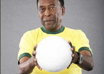 Legenda sepakbola dunia, Pele. (Istimewa)