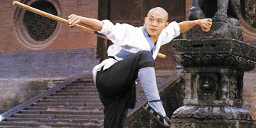 Jet Li saat berperan di salah satu filmnya. (Istimewa)