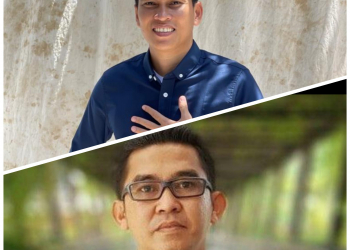 Sudirman dan Ronal (Bawah). Foto: Dokumen Equator Online