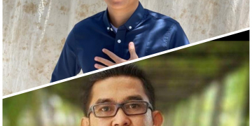 Sudirman dan Ronal (Bawah). Foto: Dokumen Equator Online