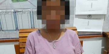 Pelaku pembuang bayi di Sungai Jelai. Foto: Ist