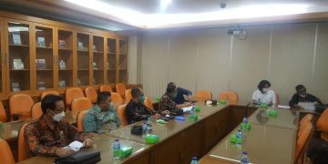 Komisi I DPRD Sanggau menemui Ditjen Guru dan Tenaga Pendidikan, Kementerian Pendidikan di Jakarta, Kamis (24/3/2022). Foto: Ist