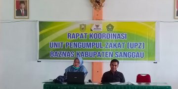 Rakor UPZ BAZNAS Kabupaten Sanggau. Foto: Ist