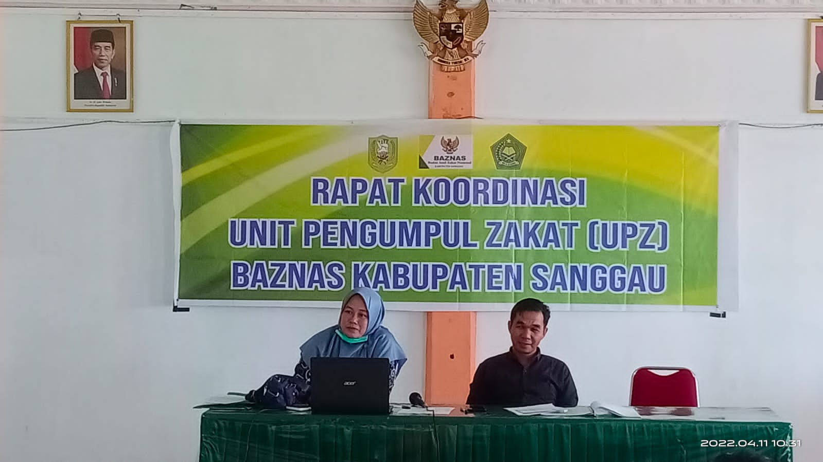 Rakor UPZ BAZNAS Kabupaten Sanggau. Foto: Ist