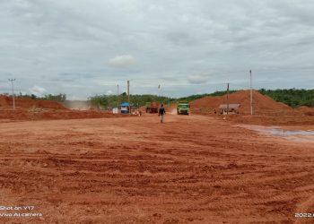 Lokasi PT. MPN di Kecamatan Meliau Kabupaten Sanggau. Foto: Ist