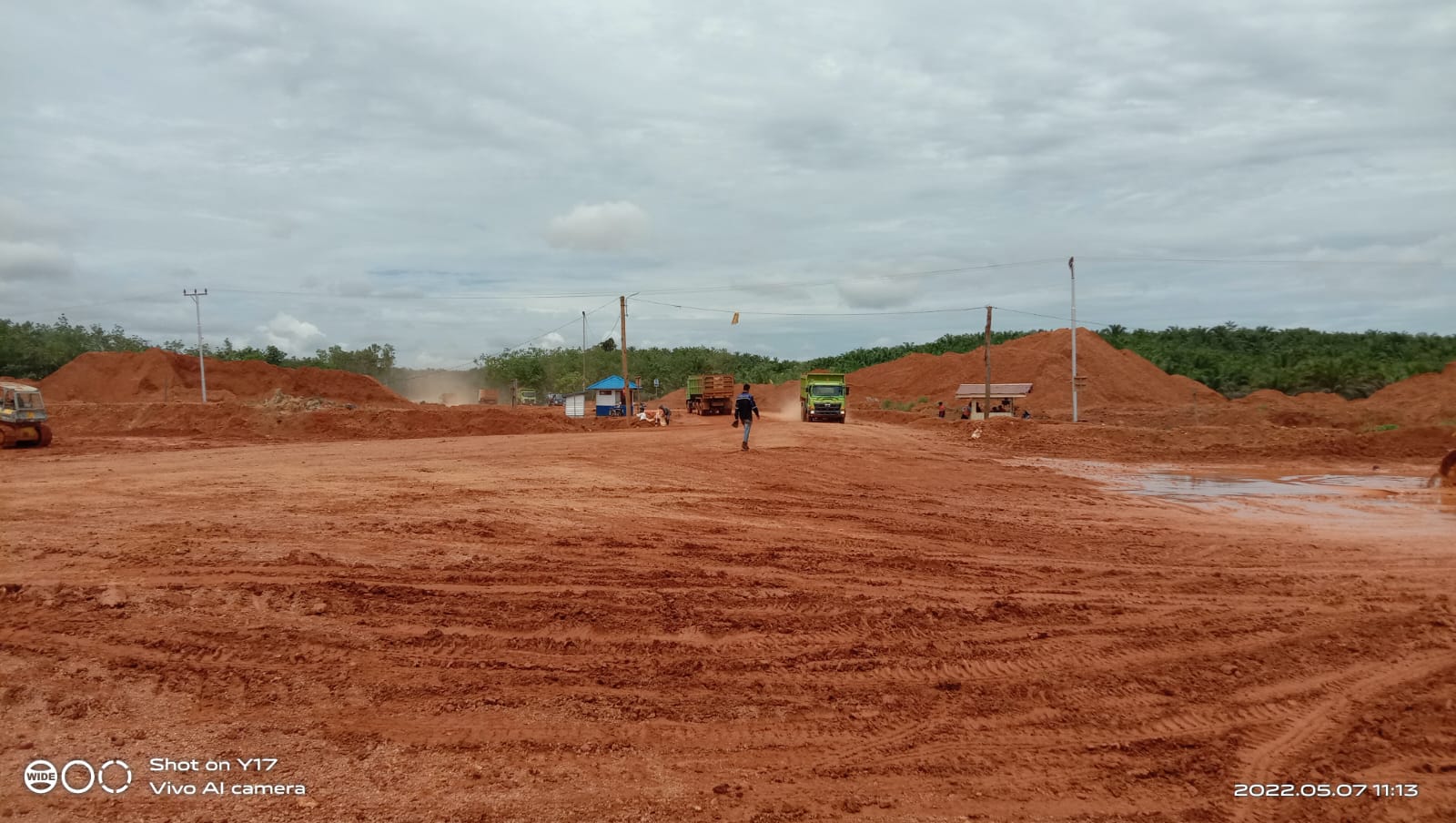 Lokasi PT. MPN di Kecamatan Meliau Kabupaten Sanggau. Foto: Ist