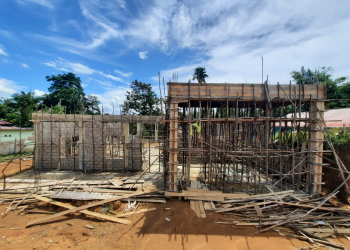Foto---Kondisi fisik terakhir UPT KPH wilayah Sanggau Timur yang diduga bermasalah, Rabu (09/11/2022)---ist