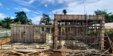 Foto---Kondisi fisik terakhir UPT KPH wilayah Sanggau Timur yang diduga bermasalah, Rabu (09/11/2022)---ist