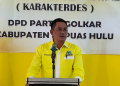 Kuswandi Ketua DPD Golkar Kabupaten Kapuas Hulu