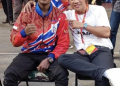 Simon Nanlohy Petinju Kabupaten Kapuas Hulu bersama Petinju Nasional Daud Jordan