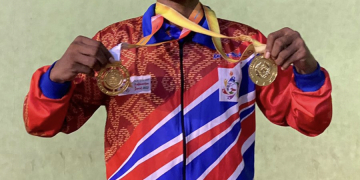 Simon Nanlohy Petinju Kapuas Hulu yang berhasil sumbangkan medali emas