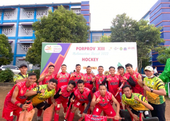 Tim Hoki Kabupaten Kapuas Hulu yang mengharumkan Bumi Uncak Kapuas di Porprov Kalbar