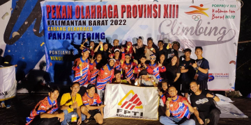 Tim Panjat Tebing Kapuas Hulu yang sudah mengharumkan Bumi Uncak Kapuas