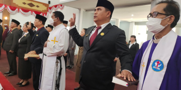 Pelantikan pejabat eselon II di Lingkungan Pemkab Kapuas Hulu