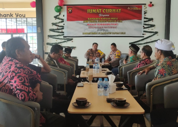 Pertemuan Kapolres Kapuas Hulu AKBP France Yohanes Siregar bersama Tokoh Agama, Adat dan Organisasi Keagamaan di Kapuas Hulu