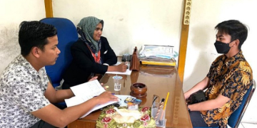 Foto---Proses tes wawancara di PPK Benua Kayong, Rabu (18/01/2023)--abdul