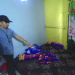 Foto---Anggota Polsek Benua Kayong, Polres Ketapang melakukan olah TKP di kediaman korban---Humas Polres Ketapang.