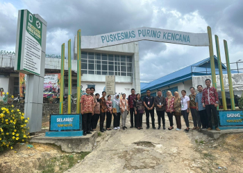 Kunjungan Dinas Kesehatan Kapuas Hulu ke Puskesmas Puring Kencana