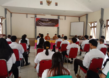 Pelaksanaan tes tertulis calon anggota PPS se Kapuas Hulu