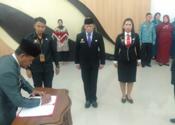 Bupati Paolus Hadi Lantik 93 Pejabat: Syukuri, Jalankan Amanah Ini