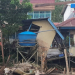 Foto--Kondisi bangunan pasar di Parindu yang ambruk dan tak layak digunakan--ist