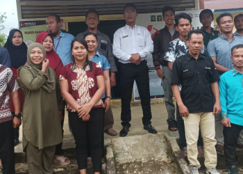 Panwaslu Kecamatan Silat Hilir saat bersama PPKD