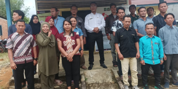 Panwaslu Kecamatan Silat Hilir saat bersama PPKD