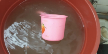 Foto--Kualitas air di RSUD M.Th Djaman yang dikelukan pasien--ist