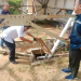Foto---Pengecekan bak penampungan air RSUD M.Th Djaman