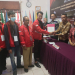 Pengurus PSI Kapuas Hulu saat menyerahkan berkas pendaftaran Bacaleg ke KPU Kapuas Hulu