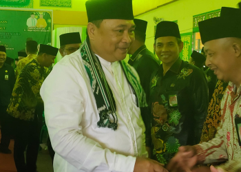 Muhajirin Yamin Kepala Kantor Wilayah Kemenag Kalbar saat kunjungan ke Kapuas Hulu