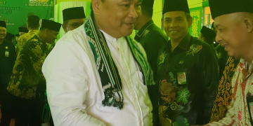 Muhajirin Yamin Kepala Kantor Wilayah Kemenag Kalbar saat kunjungan ke Kapuas Hulu