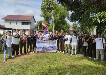 Penyaluran bantuan untuk korban kebakaran di Suhaid oleh PMP Kapuas Hulu