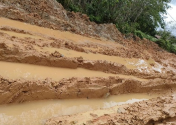 Dinas BMSDA Sanggau Usulkan Perbaikan Jalan Sungai Tekam di Tahun 2024