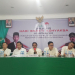 Kejari Kapuas Hulu saat melakukan press release pencapaian kinerja dari bulan Januari hingga Juli 2023 dalam HUTAN HBA ke 63