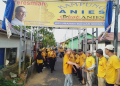 DPW Sobat Anies Kalbar Resmikan ‘Kampung Anies’ di Banjar Serasan
