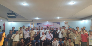 Pengkab Cabang Olahraga di Kapuas Hulu saat mengikuti Musorkab pemilihan Ketua KONI Kapuas Hulu periode 2023-2027