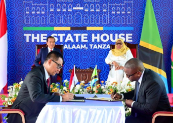 Disaksikan Presiden Jokowi, PLN Teken Kerjasama dengan TANESCO, Kembangkan Ekosistem Ketenagalistrikan di Tanzania