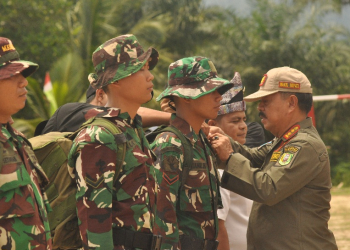 Wabup Buka TMMD ke-118, Dandim Sanggau Optimis Pengerjaan Jalan Selesai Lebih Cepat dari Target